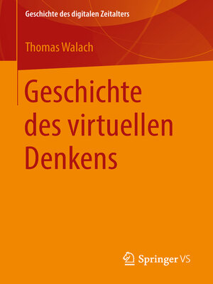 Geschichte des virtuellen Denkens - ebook